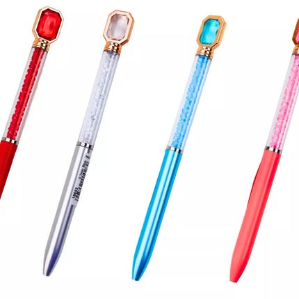 Tušinukas su kristaliniais deimantais, mėlynas pildymas, 0,7 mm, mišinys