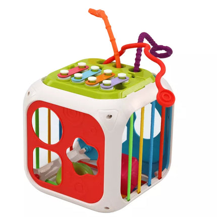 Edukacinis kubas kūdikiams rūšiuoklis 7in1