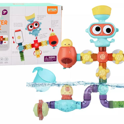 Interaktyvus edukacinis vandens žaislas maudynėms, Planet Man