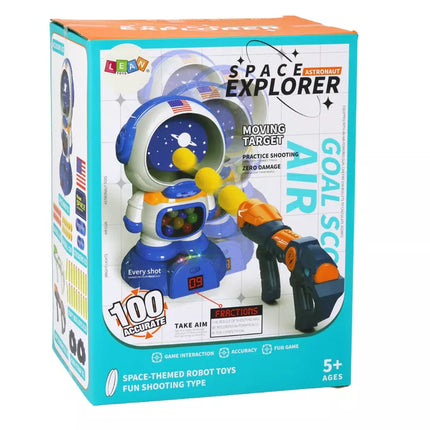 Arcade žaidimas Astronautas Šaudymas 2 Ginklais Kamuoliais Strėlėmis