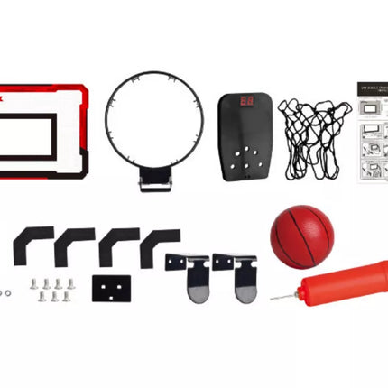 Krepšinio lenta su kamuoliu ir skaitliukų rinkiniu vaikams