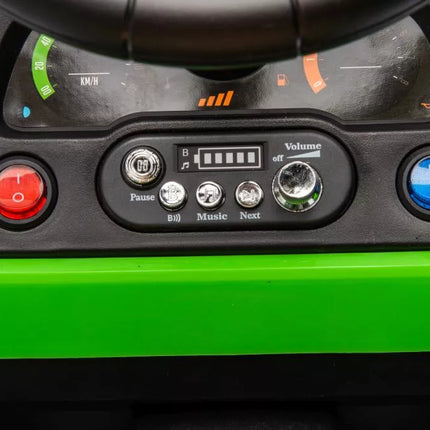 Akumuliatorinis traktorius BBH-030, žalias