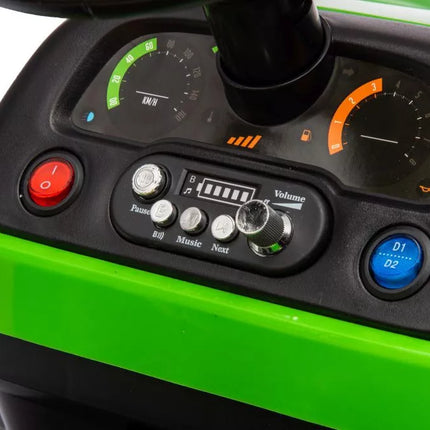 Akumuliatorinis traktorius BBH-030, žalias