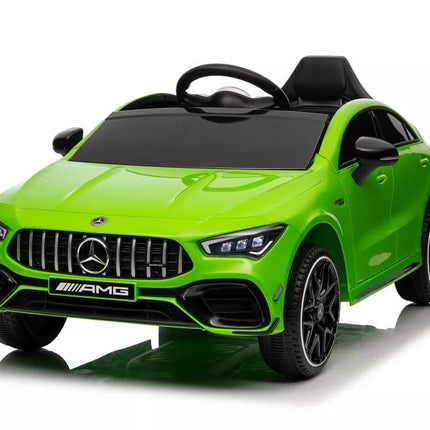 Akumuliatorinis automobilis Mercedes CLA 45s AMG Green 4x4
