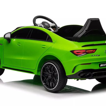 Akumuliatorinis automobilis Mercedes CLA 45s AMG Green 4x4