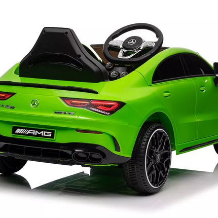 Akumuliatorinis automobilis Mercedes CLA 45s AMG Green 4x4