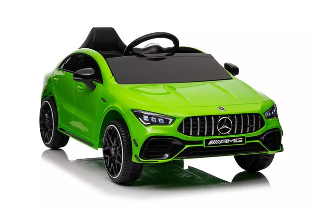 Akumuliatorinis automobilis Mercedes CLA 45s AMG Green 4x4