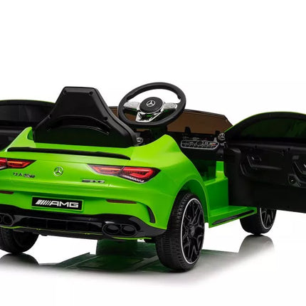 Akumuliatorinis automobilis Mercedes CLA 45s AMG Green 4x4