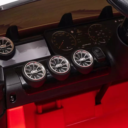 Akumuliatorinis automobilis Mercedes CLA 45s Red AMG 4x4