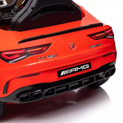 Akumuliatorinis automobilis Mercedes CLA 45s Red AMG 4x4