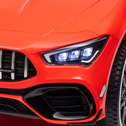 Akumuliatorinis automobilis Mercedes CLA 45s Red AMG 4x4
