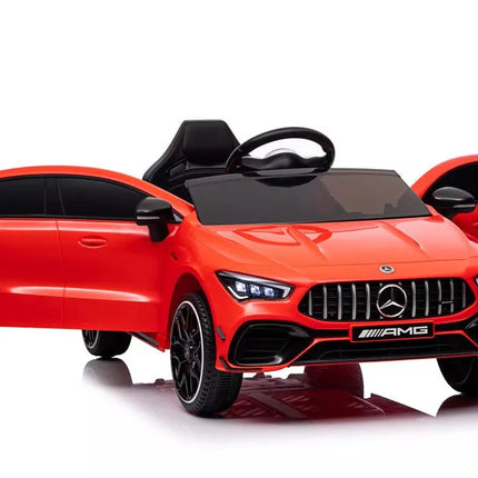 Akumuliatorinis automobilis Mercedes CLA 45s Red AMG 4x4