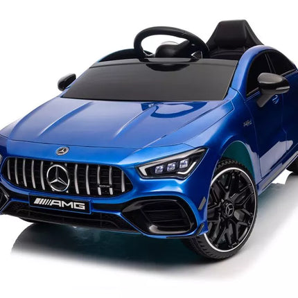 Automobilis su baterijomis Mercedes CLA 45s AMG Blue Painted 4x4