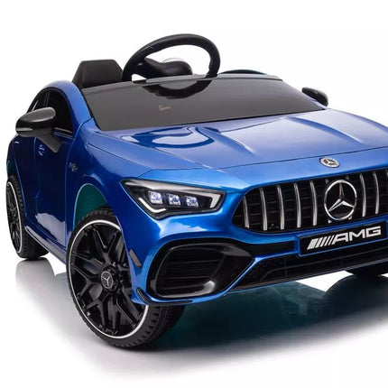 Automobilis su baterijomis Mercedes CLA 45s AMG Blue Painted 4x4