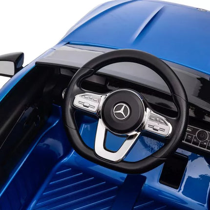 Automobilis su baterijomis Mercedes CLA 45s AMG Blue Painted 4x4