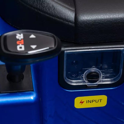 Automobilis su baterijomis Mercedes CLA 45s AMG Blue Painted 4x4