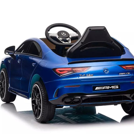 Automobilis su baterijomis Mercedes CLA 45s AMG Blue Painted 4x4