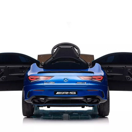 Automobilis su baterijomis Mercedes CLA 45s AMG Blue Painted 4x4