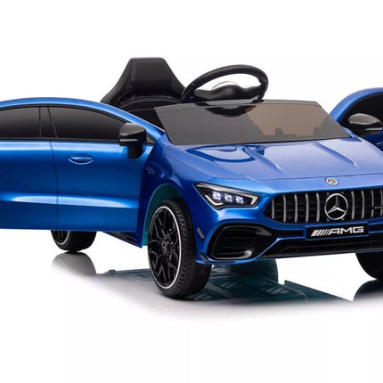 Automobilis su baterijomis Mercedes CLA 45s AMG Blue Painted 4x4