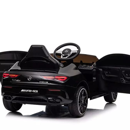 Akumuliatorinis automobilis Mercedes CLA 45s AMG Black Painted 4x4