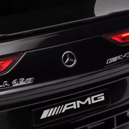 Akumuliatorinis automobilis Mercedes CLA 45s AMG Black Painted 4x4
