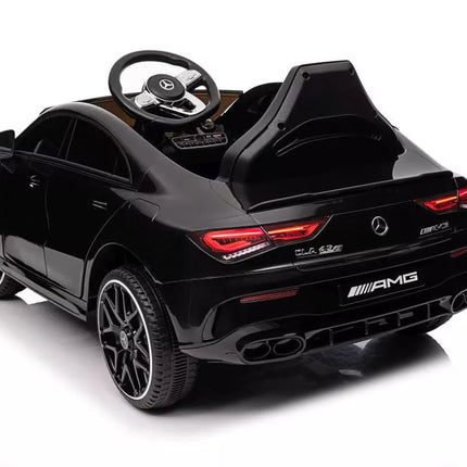 Akumuliatorinis automobilis Mercedes CLA 45s AMG Black Painted 4x4