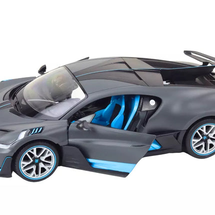 RC automobilio sportinis modelis nuotoliniu būdu valdomas Bugatti Divo atidaromos durys 1:14