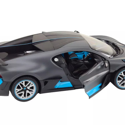 RC automobilio sportinis modelis nuotoliniu būdu valdomas Bugatti Divo atidaromos durys 1:14