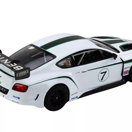 RC sportinis automobilis 1:14 Bentley Continental GT3, baltas