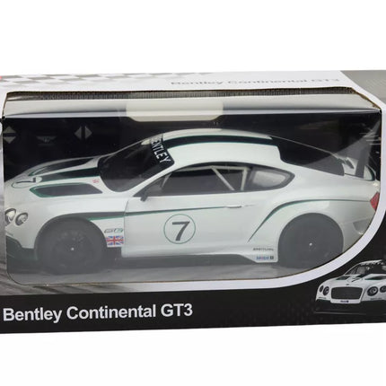 RC sportinis automobilis 1:14 Bentley Continental GT3, baltas