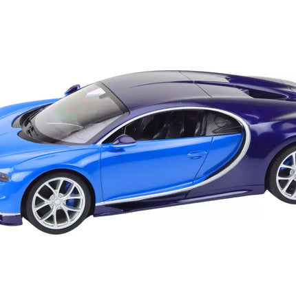 RC Nuotoliniu būdu valdomas automobilis 1:14 Bugatti Veyron Chiron mėlynas