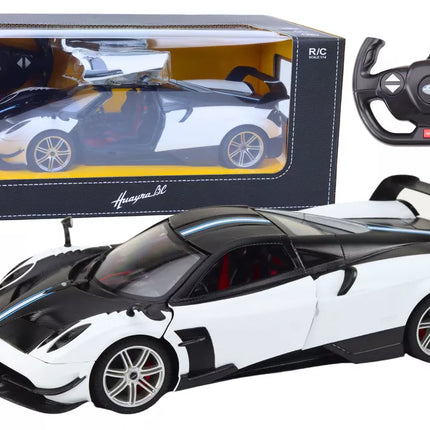 RC sportinio modelio automobilis nuotoliniu būdu valdomas Pagani Huayra BC atidaromos durelės 1:14