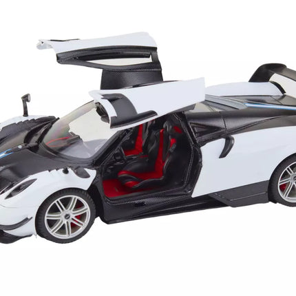 RC sportinio modelio automobilis nuotoliniu būdu valdomas Pagani Huayra BC atidaromos durelės 1:14