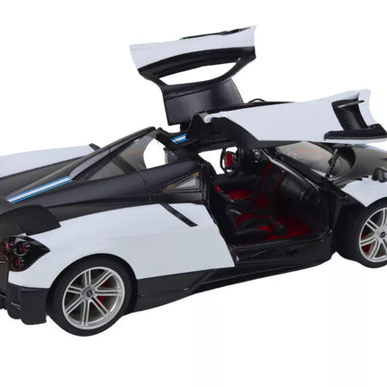 RC sportinio modelio automobilis nuotoliniu būdu valdomas Pagani Huayra BC atidaromos durelės 1:14