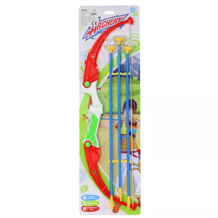 Šaudymo iš lanko rinkinys su lanku ir strėlėmis su siurbtukais, 3 dalys