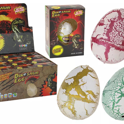 Dinozaurų kiaušinis, išsirita ir auga vandenyje, 6 cm