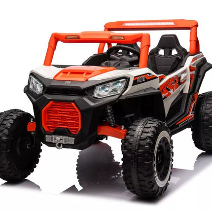 Akumuliatorinis bagis NEL-913 oranžinis 4x4 24V