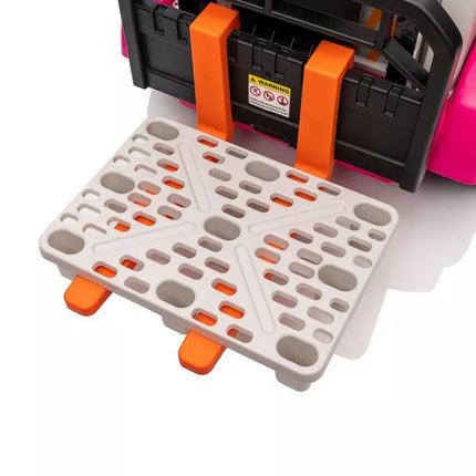 Akumuliatorinis krautuvas XMX638, rožinis