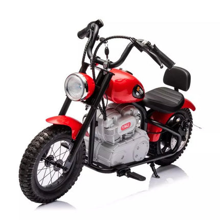 Variklis A9902 36V, maitinamas baterijomis, raudonas