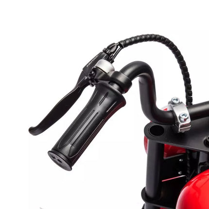 Variklis A9902 36V, maitinamas baterijomis, raudonas