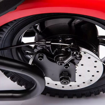 Variklis A9902 36V, maitinamas baterijomis, raudonas