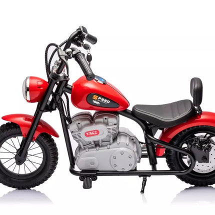 Variklis A9902 36V, maitinamas baterijomis, raudonas