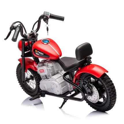 Variklis A9902 36V, maitinamas baterijomis, raudonas