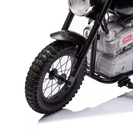 Variklis A9902, maitinamas baterijomis, 36 V, juodas