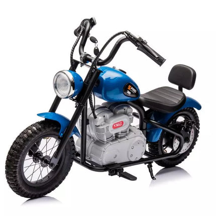 Variklis A9902 su baterijomis, 36 V, mėlynas