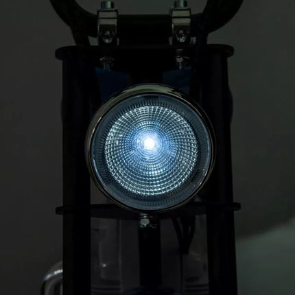 Variklis A9902 su baterijomis, 36 V, mėlynas