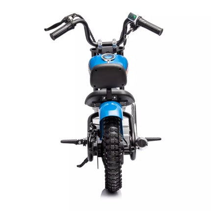 Variklis A9902 su baterijomis, 36 V, mėlynas