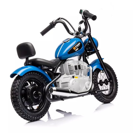 Variklis A9902 su baterijomis, 36 V, mėlynas