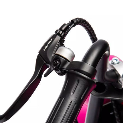 Variklis A9902, maitinamas baterijomis, 36 V, rožinis