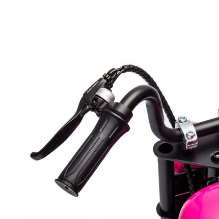 Variklis A9902, maitinamas baterijomis, 36 V, rožinis